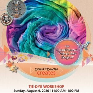 Countdown Creates Tie-Dye workshop – must preregister