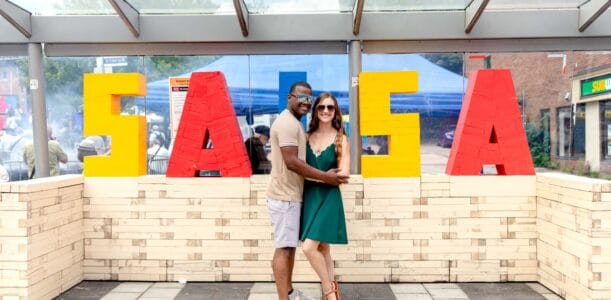 Salsa Dance with Tianna and Amable